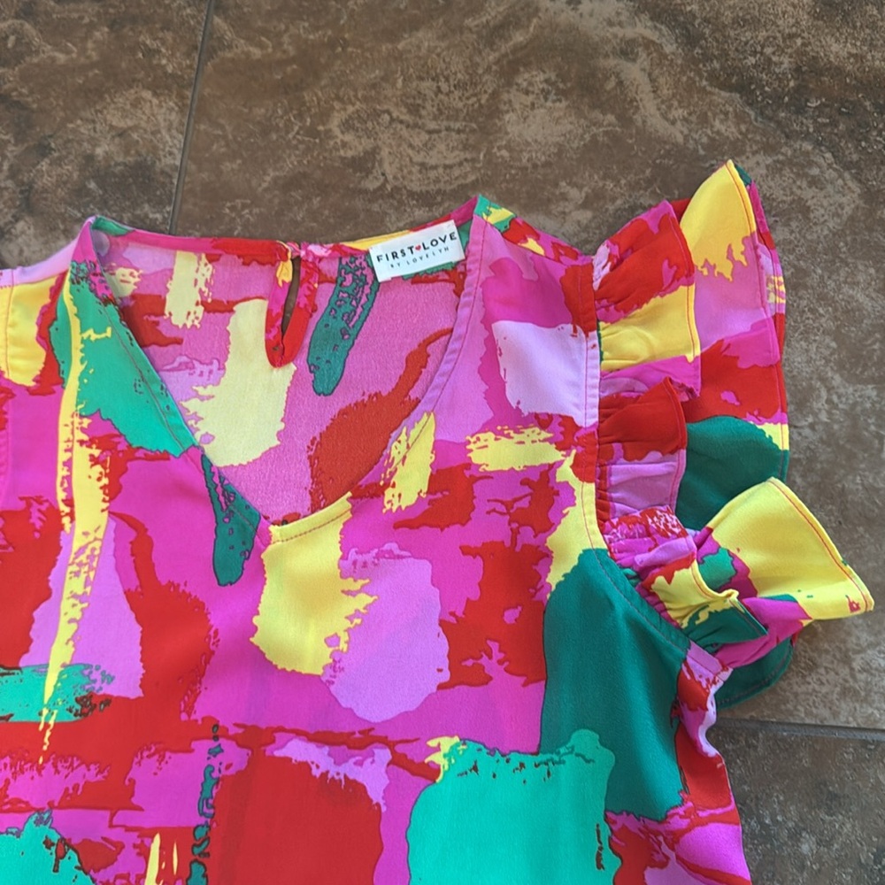Colorful Blouse - Picture 3 of 3